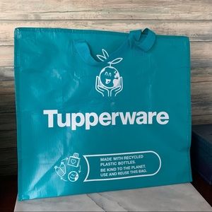 Tupperware Large Reusable Bag with Zipper Closure New
